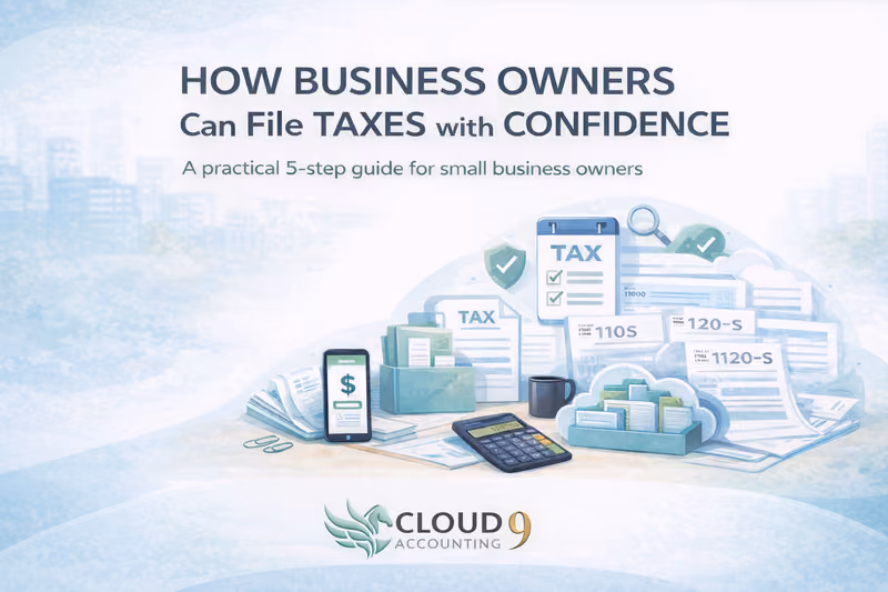How Business Owners Can File Taxes with Confidence